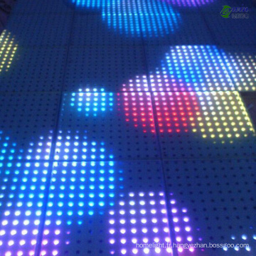 Éclairage d&#39;étape de plancher de danse de Disco Rainbow LED